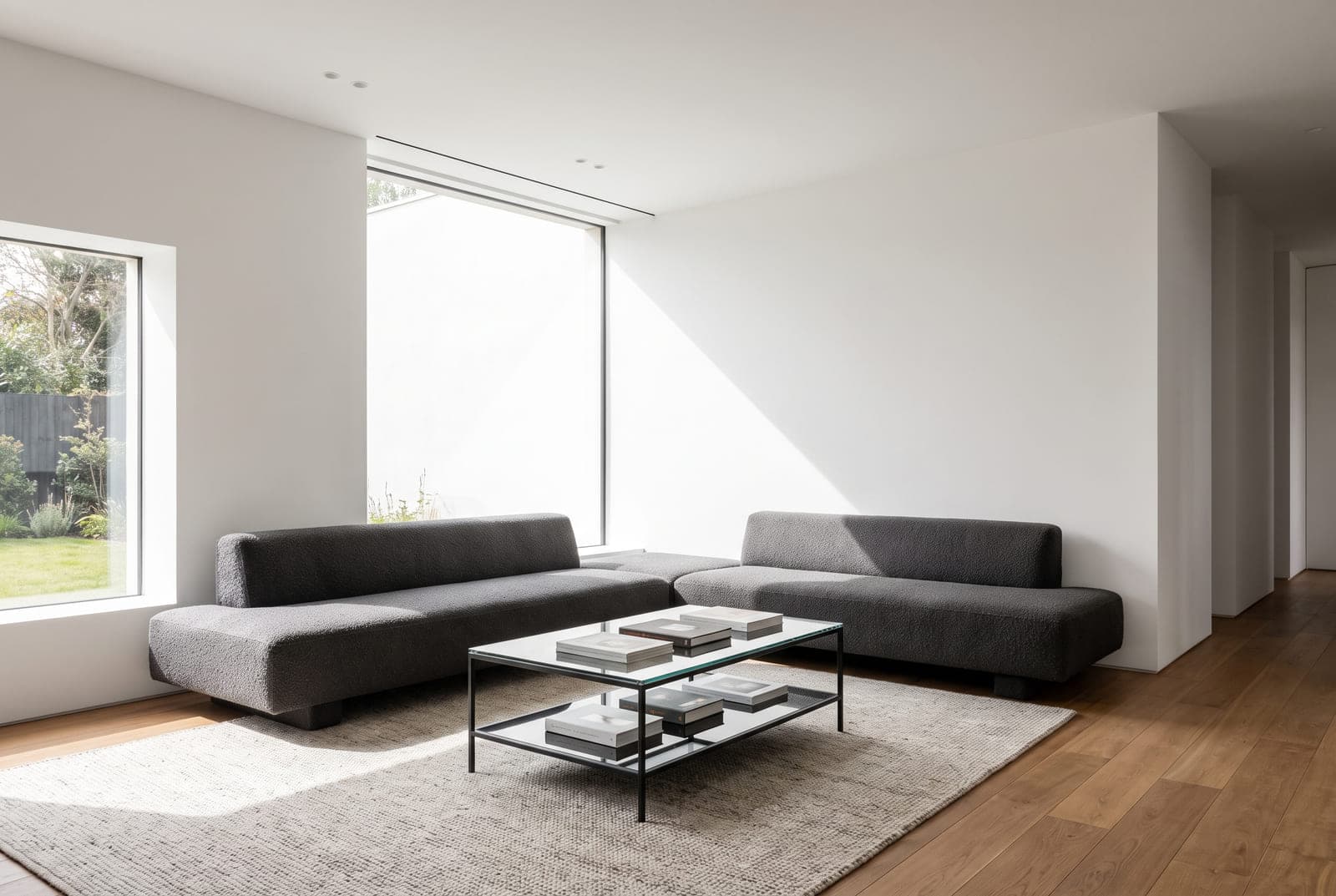 A modern style living room